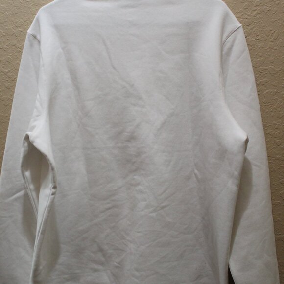Michael Kors Sweater Men's White Large Cotton Polyester Pullover - Picture 11 of 11